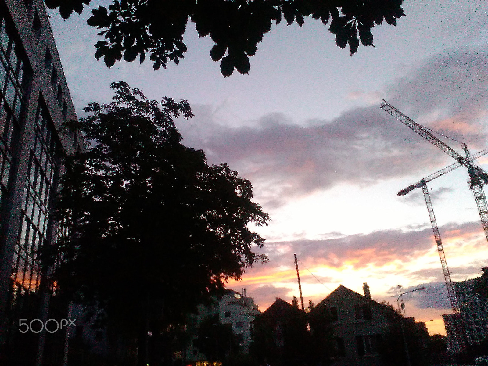 HUAWEI Y550-L01 sample photo. Sunset in the city photography