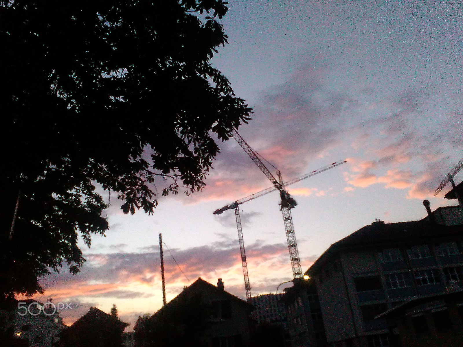 HUAWEI Y550-L01 sample photo. Sunset in the city photography