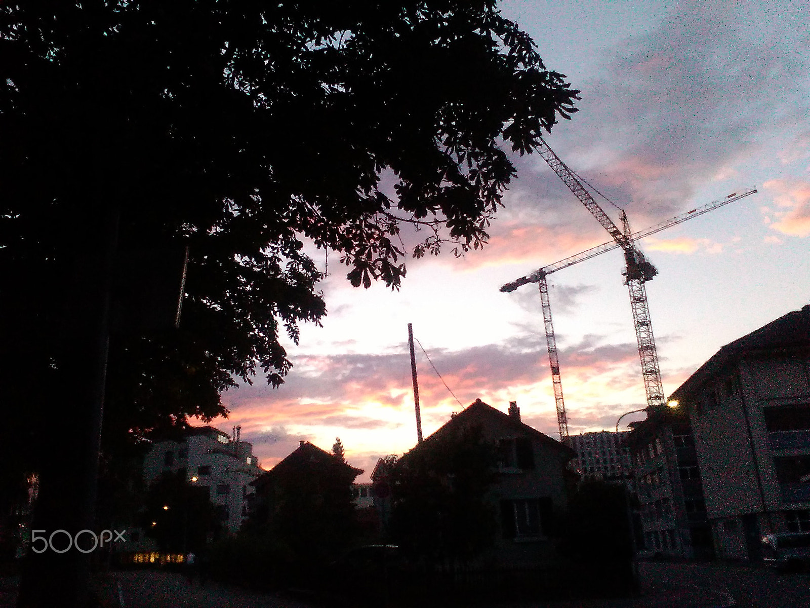 HUAWEI Y550-L01 sample photo. Sunset in the city photography