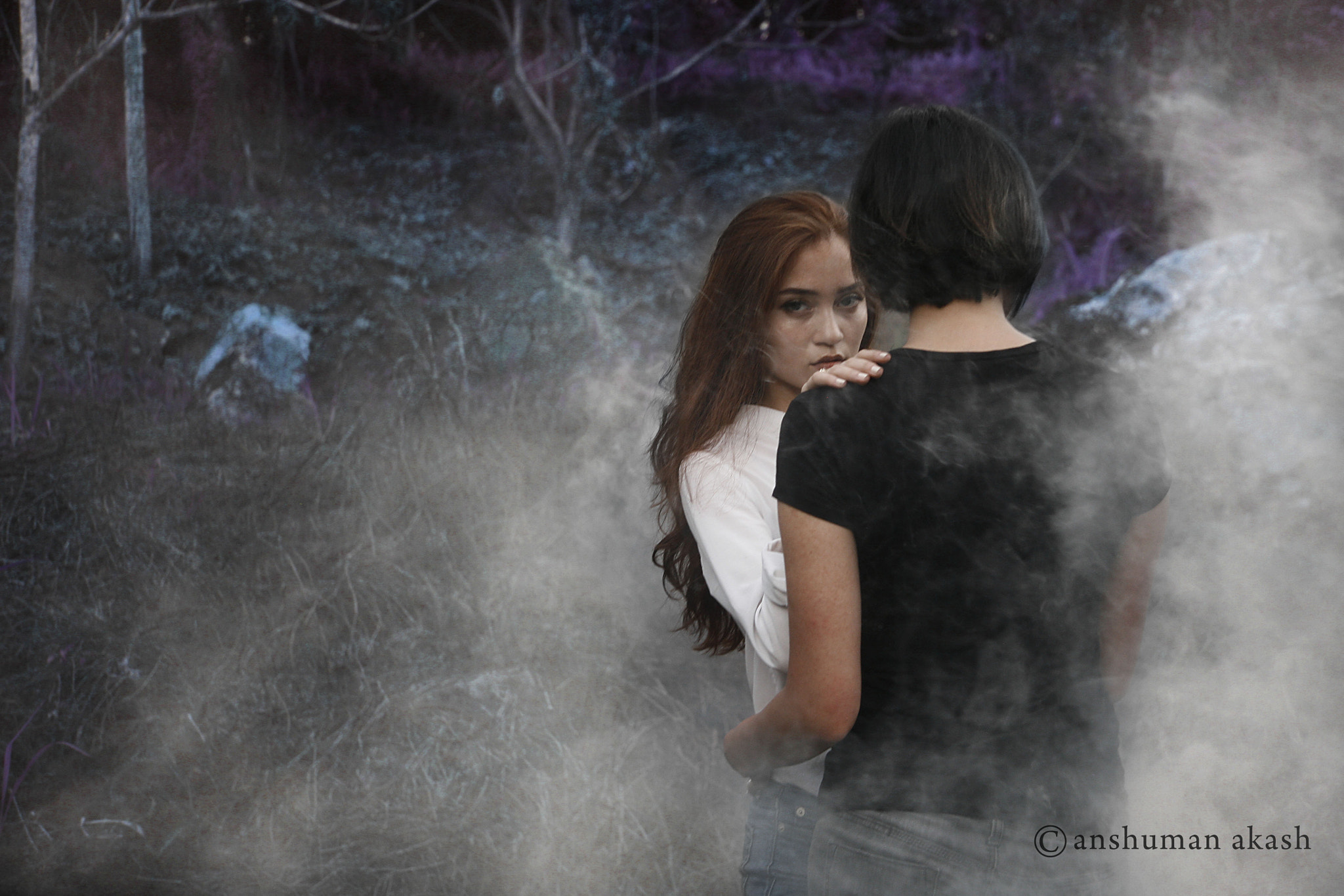 Canon EF 24-85mm F3.5-4.5 USM sample photo. Portrait - smoke 3 photography