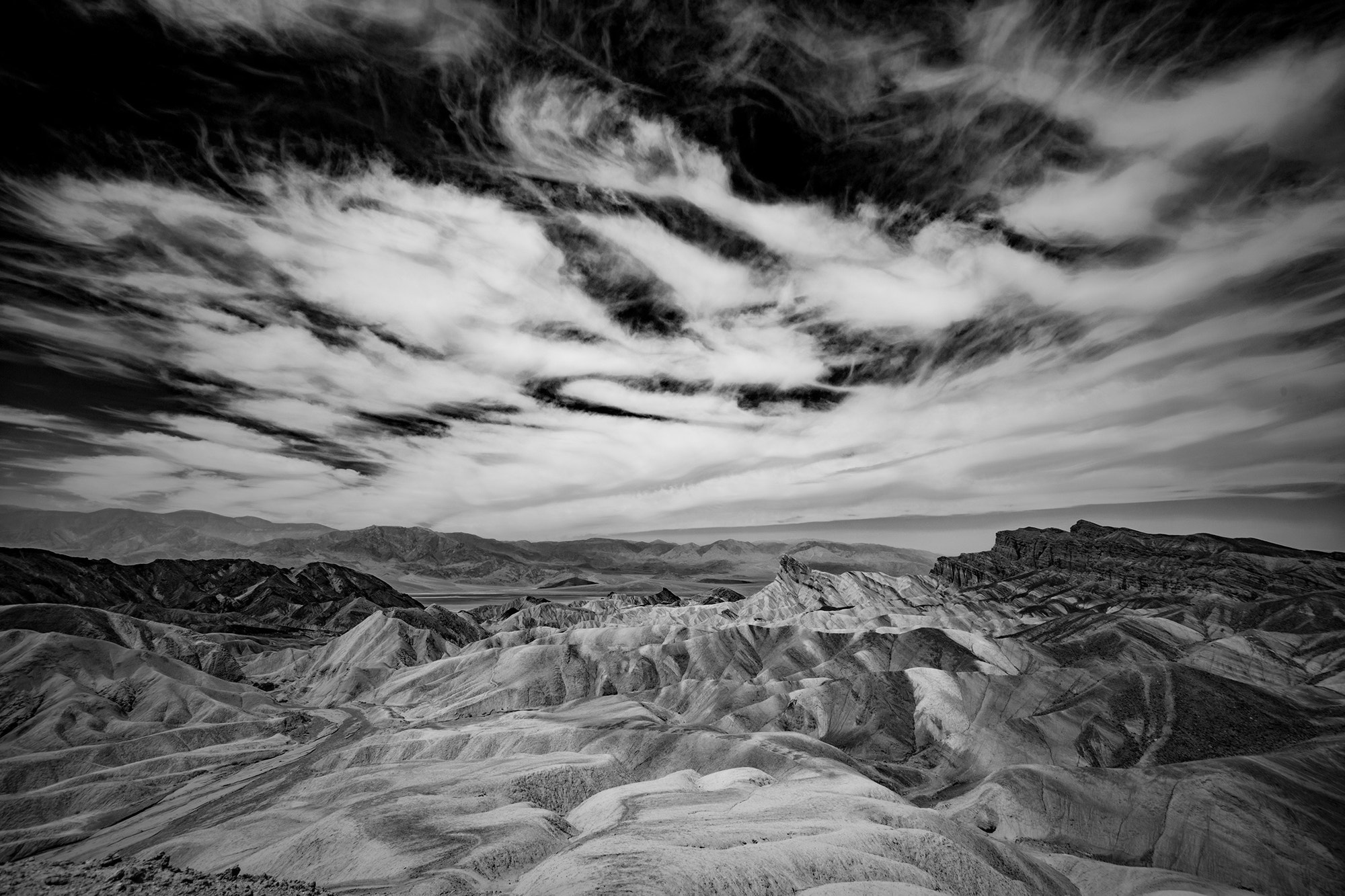 Sony a7 sample photo. Desert sky and terrain photography