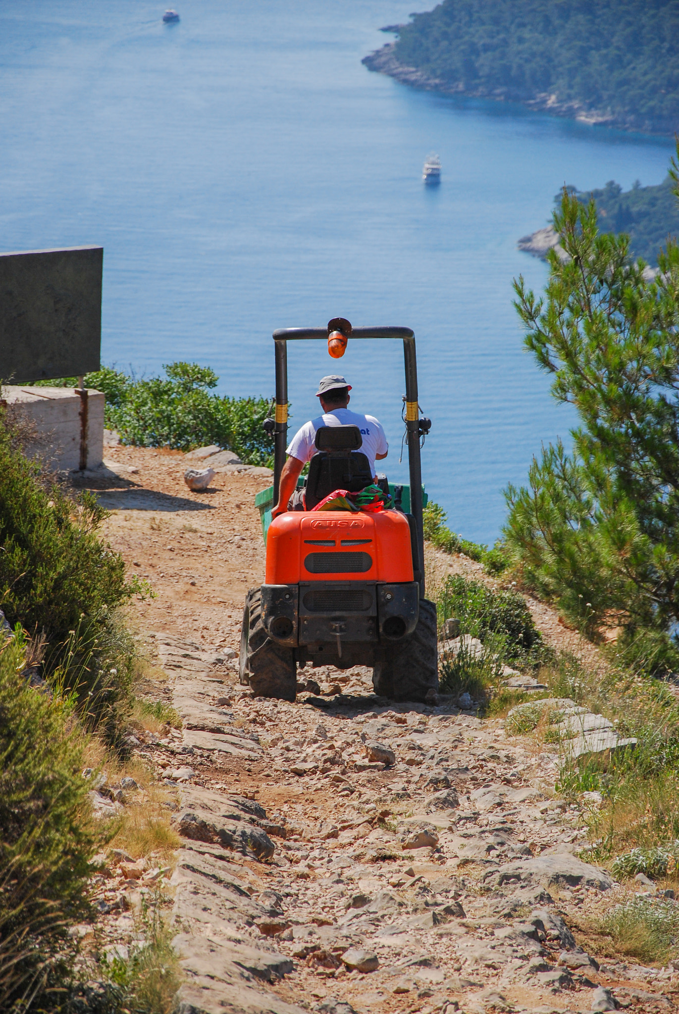 Nikon D40X sample photo. Hill work photography