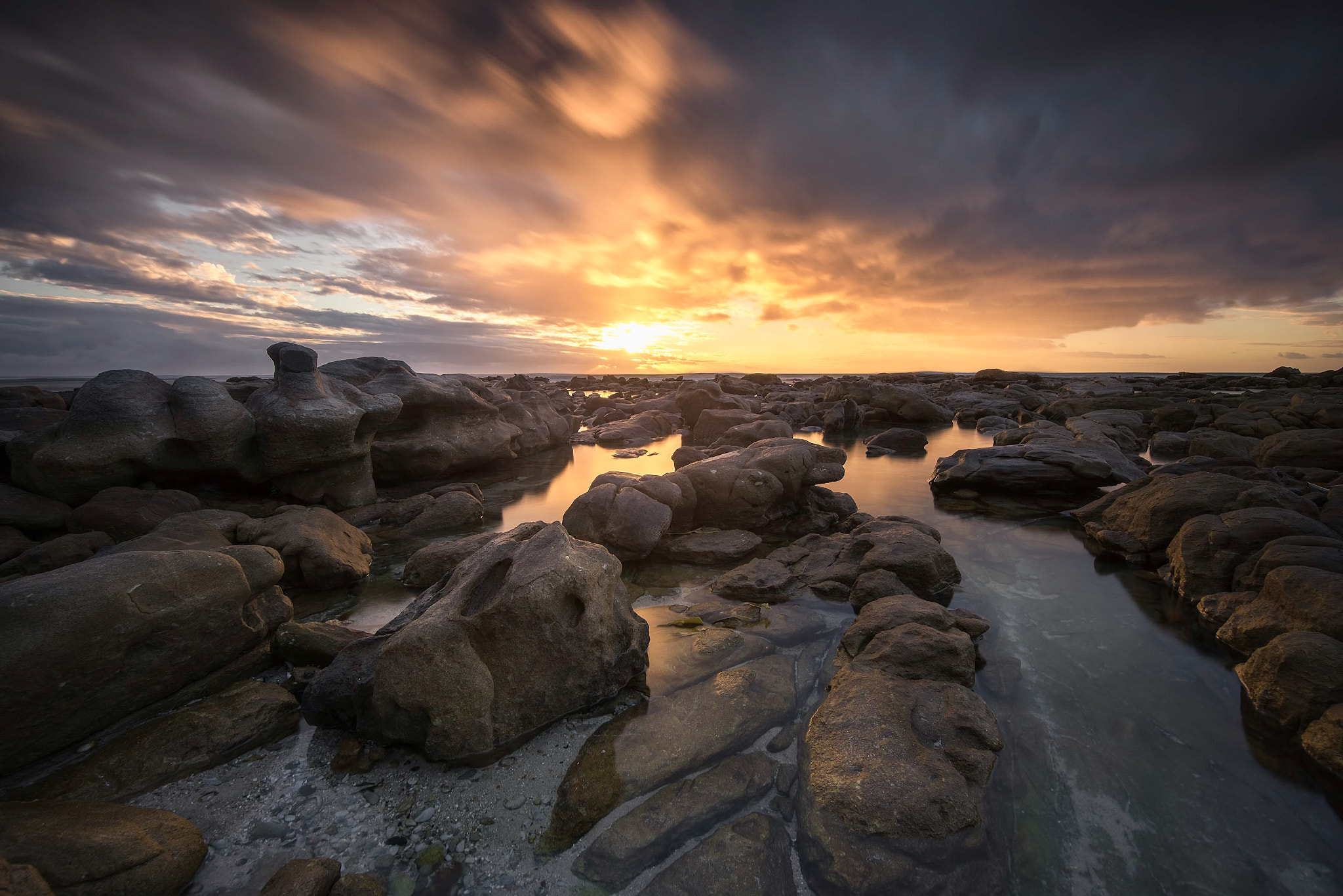 Tamron SP 15-30mm F2.8 Di VC USD sample photo. Another stormy sunset shot as we start saying goodbye to winter.... photography