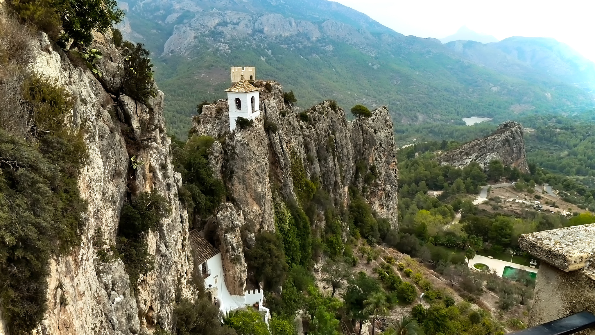 Leica V-Lux 20 sample photo. El castell de guadalest photography