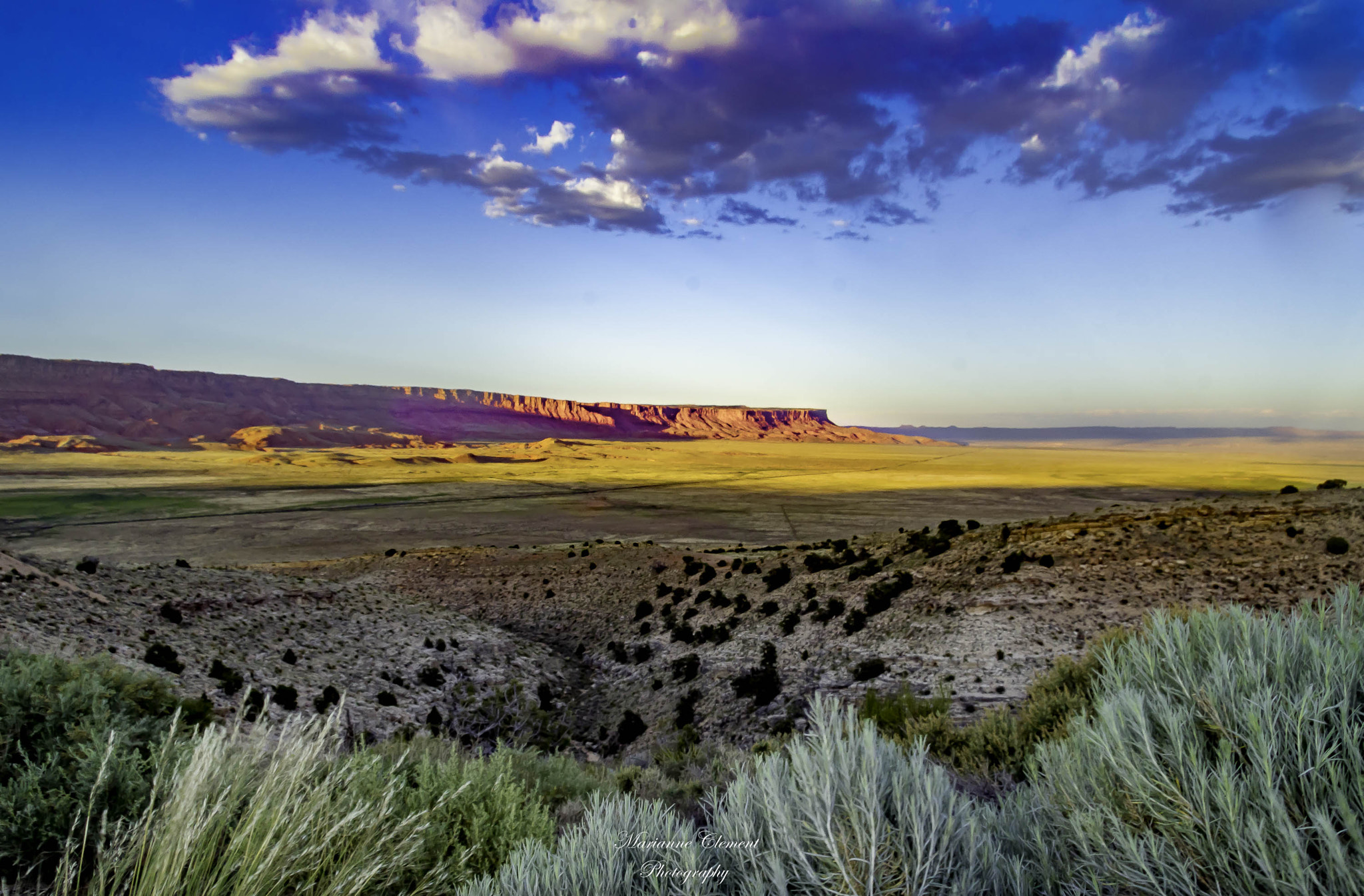 Canon EF-S 17-85mm F4-5.6 IS USM sample photo. Sun setting on the vermillion cliffs photography