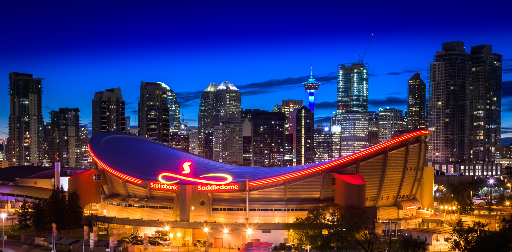 Nikon D500 sample photo. Saddledome photography