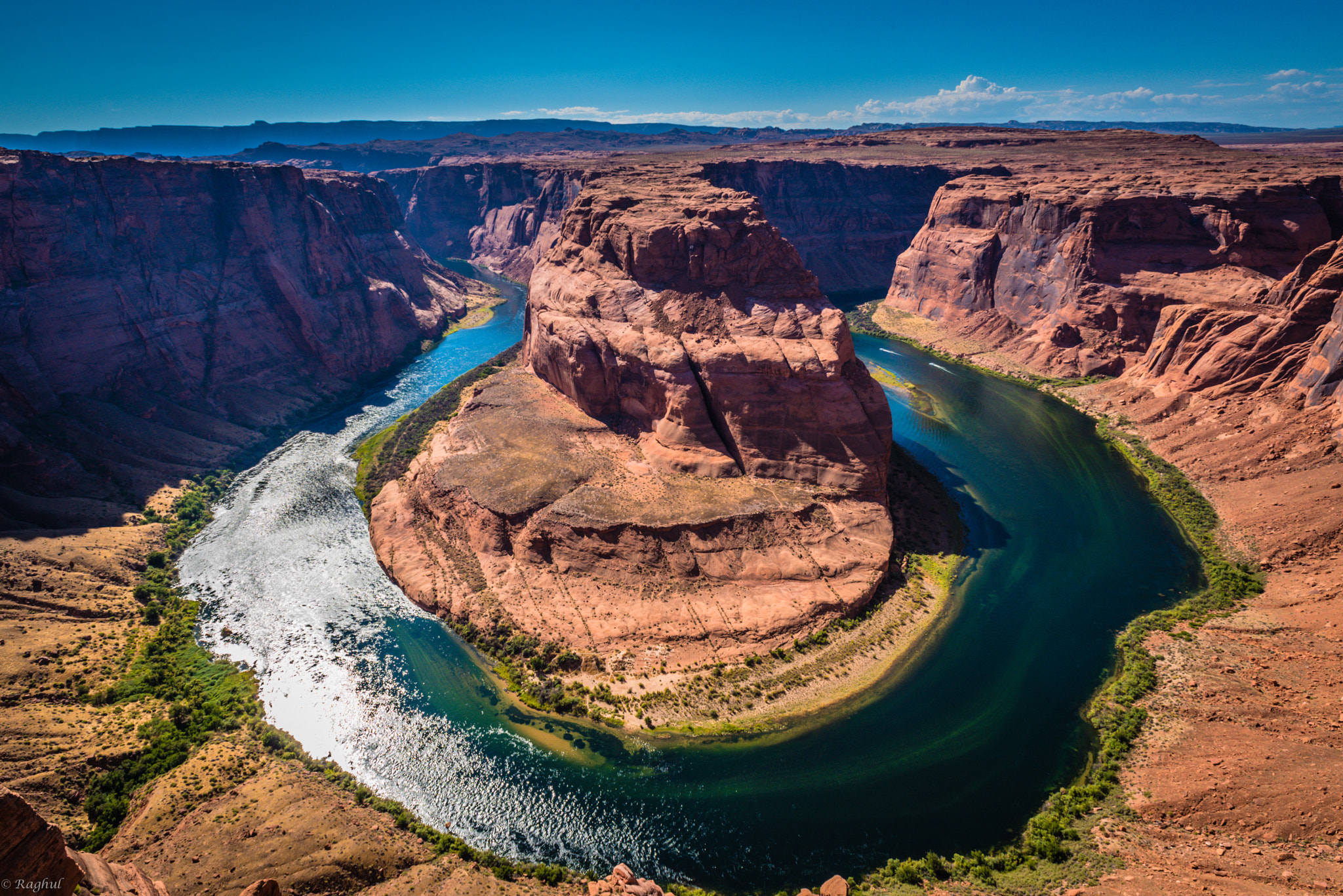 Nikon D750 + Nikon AF Nikkor 20mm F2.8D sample photo. Horseshoe bend photography