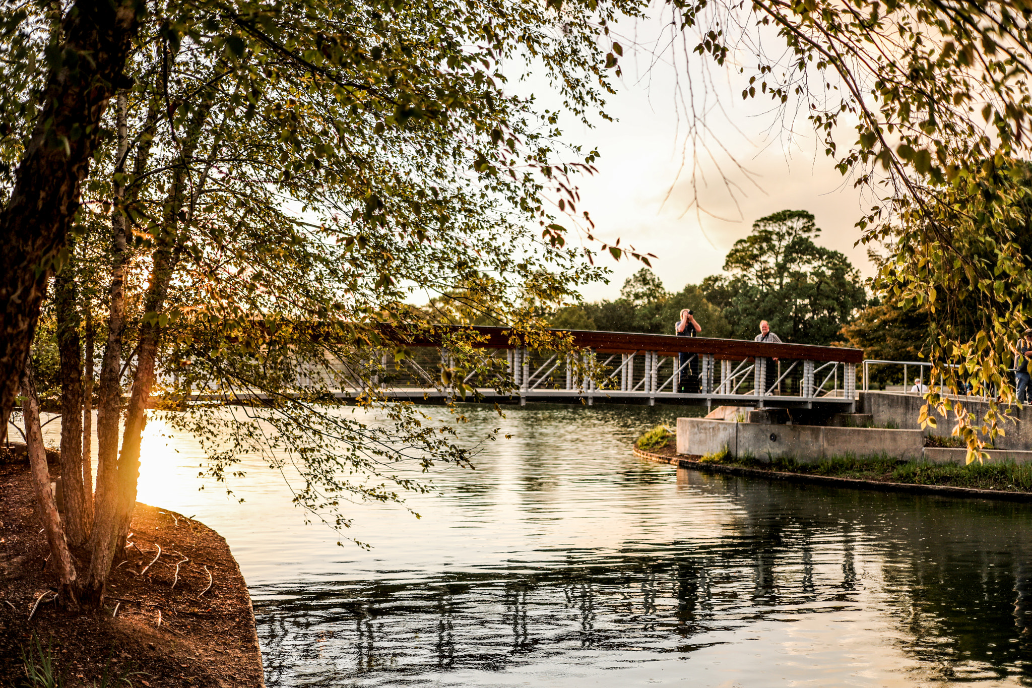 Canon EF 40mm F2.8 STM sample photo. Rain bridge photography