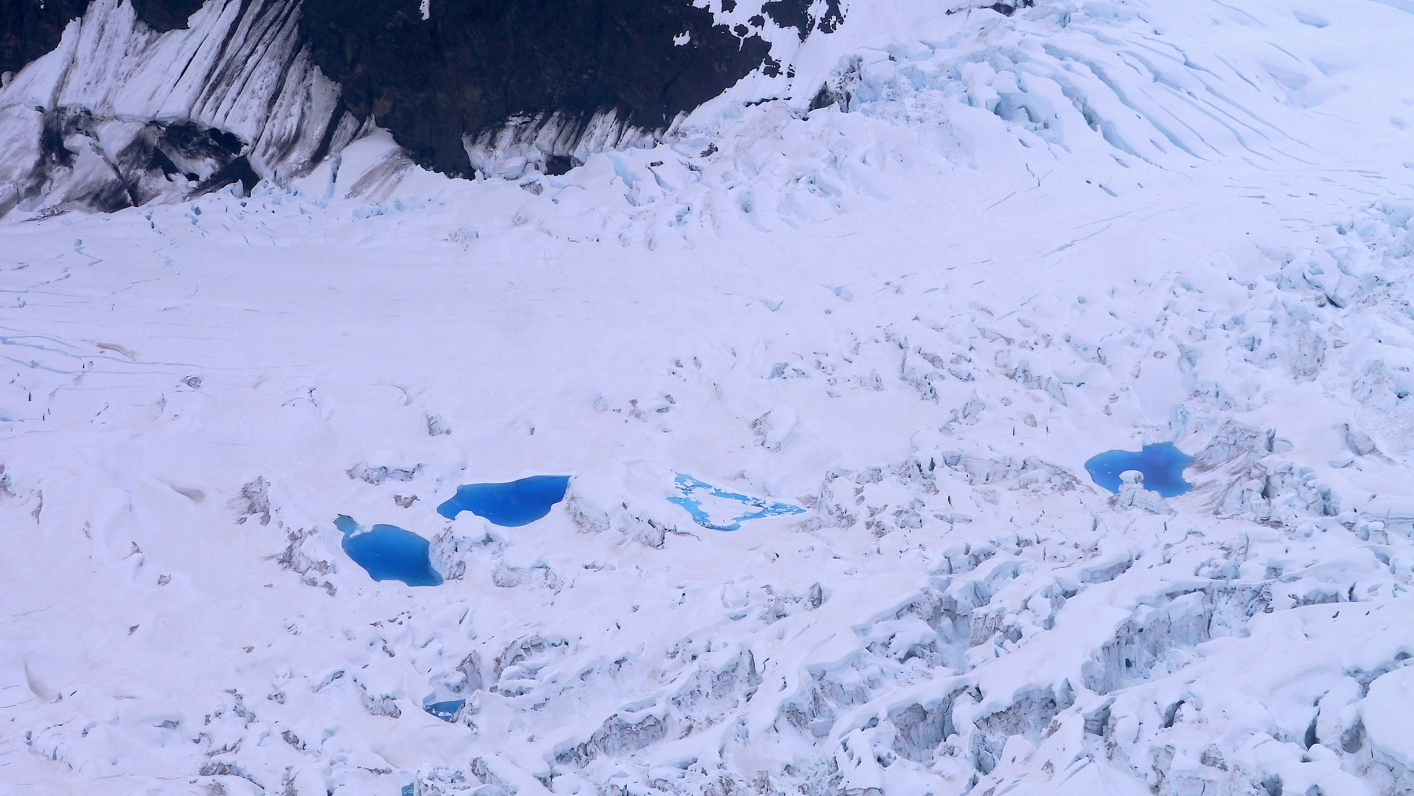 Panasonic Lumix DMC-GX1 sample photo. Akitna glacier blue lakes photography