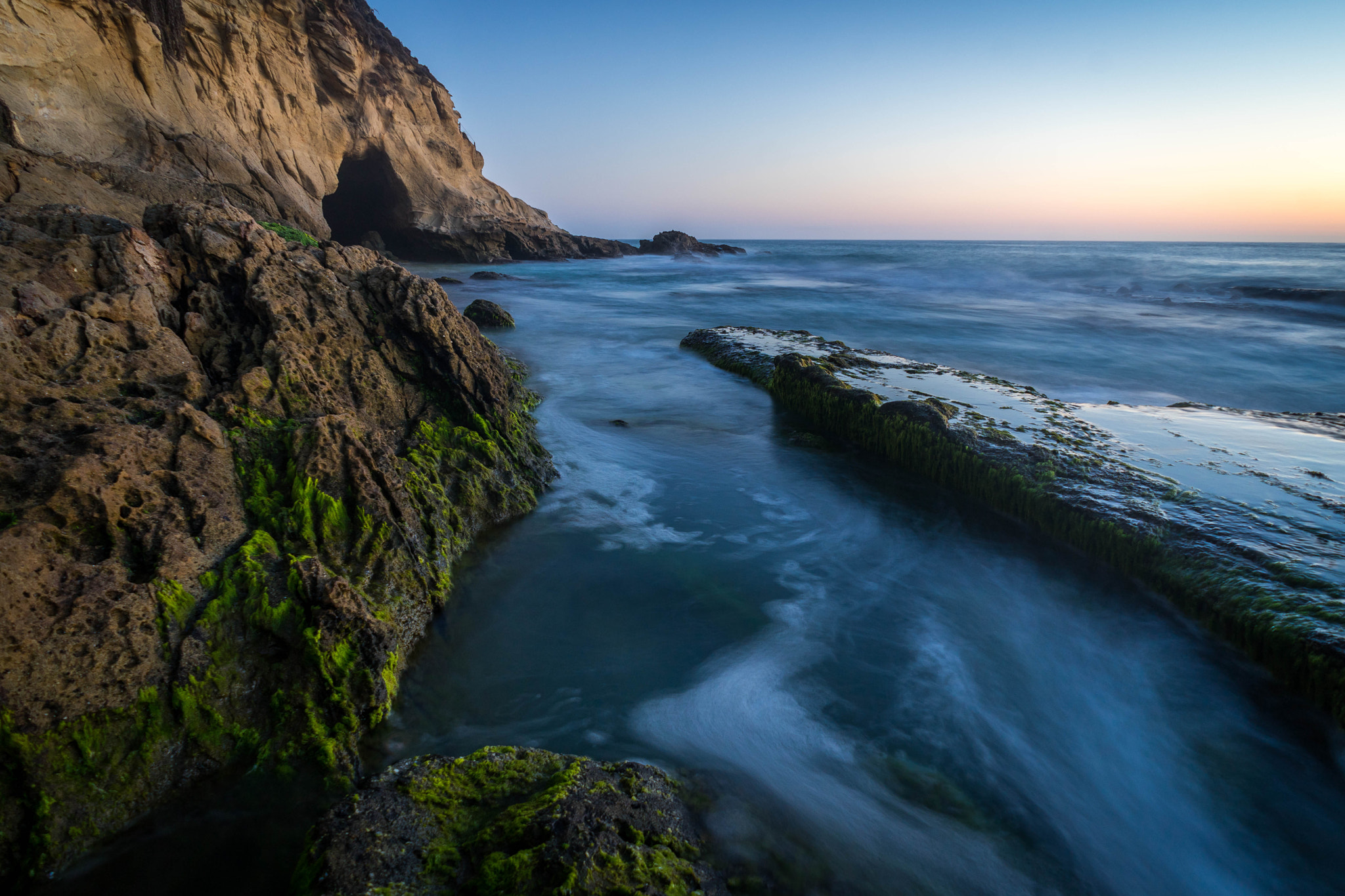 FE 21mm F2.8 sample photo. Laguna sea cave photography