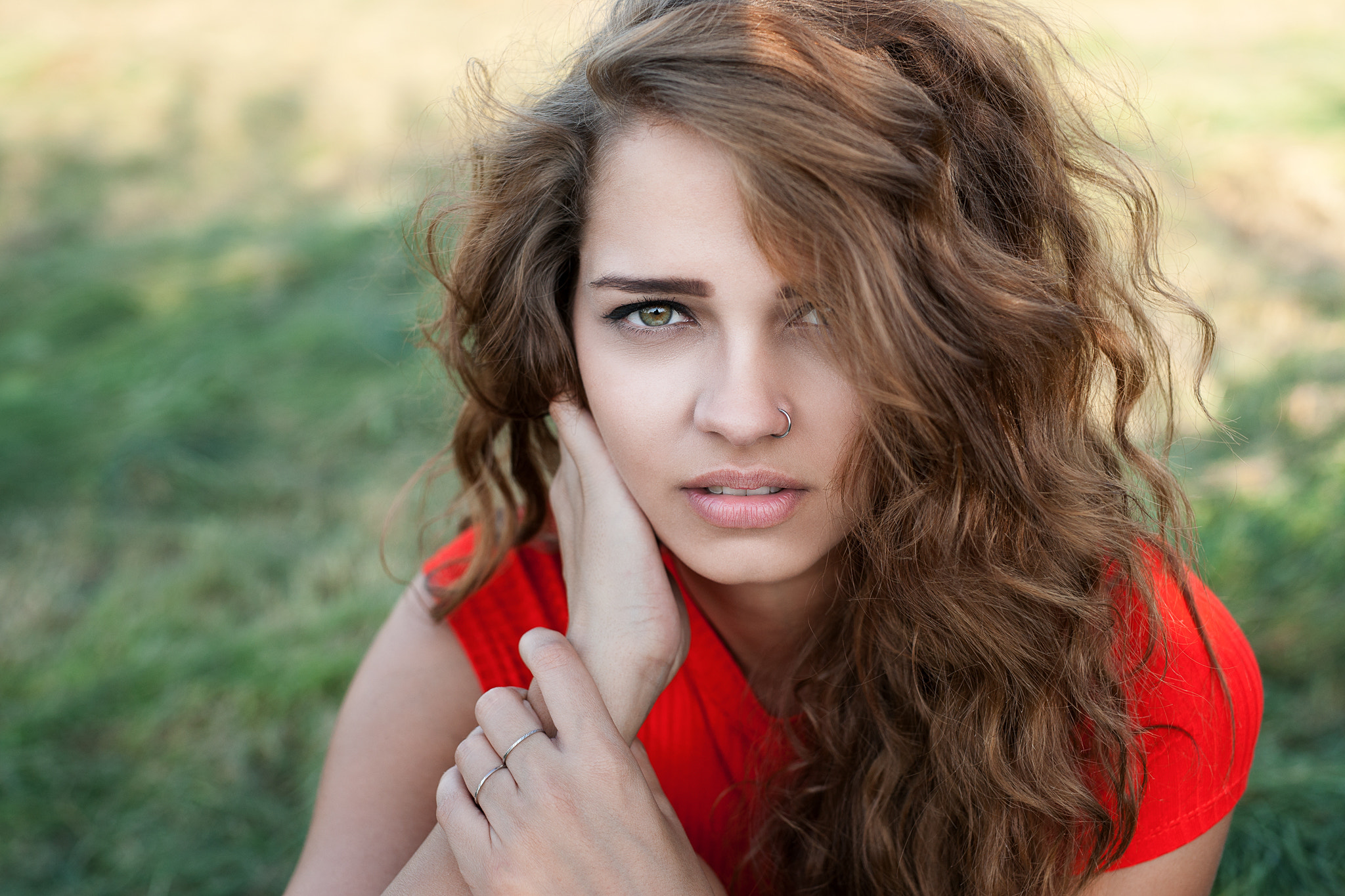 Sony Alpha DSLR-A900 + Sigma 50mm F1.4 EX DG HSM sample photo. Curls photography