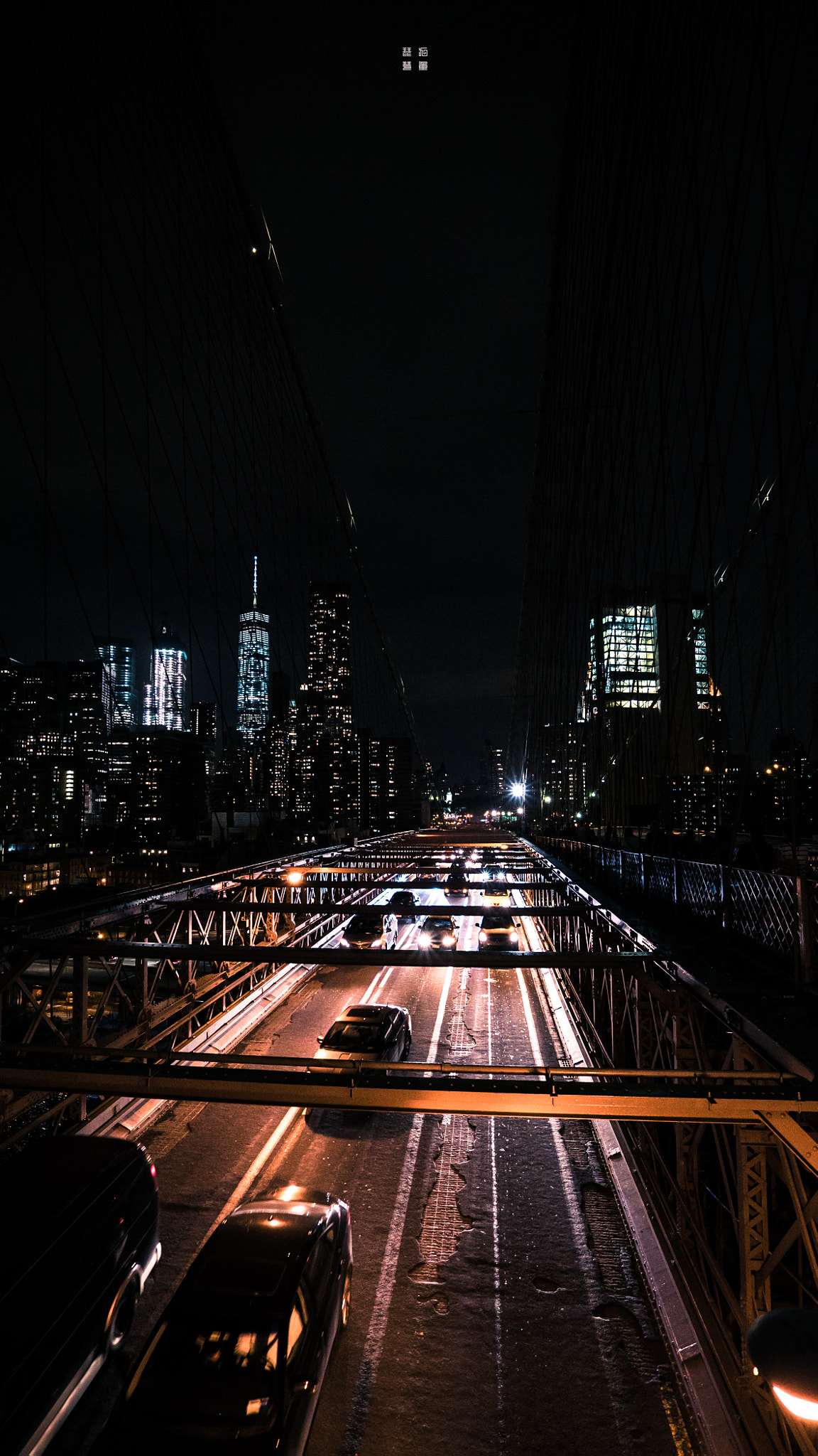 Sony a7S II + Sony Vario-Tessar T* FE 16-35mm F4 ZA OSS sample photo. On brooklyn bridge photography