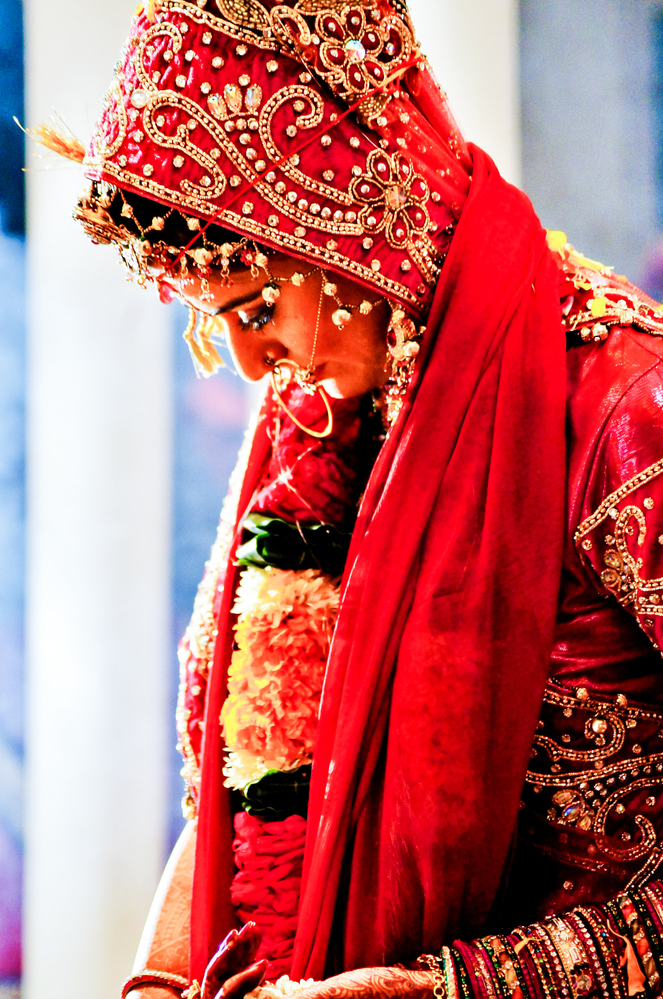 Sony SLT-A35 + Sony DT 55-200mm F4-5.6 SAM sample photo. Indian wedding photography