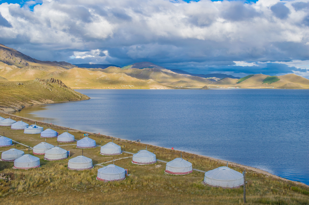 Ger Camp At White Lake In Mongolia by Deelip Menezes on 500px.com