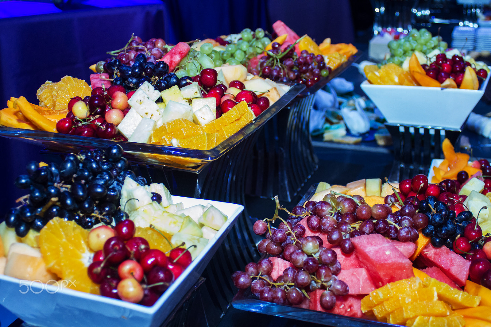 Canon EF 28-90mm f/4-5.6 USM sample photo. Colorful tropical fruit buffet . photography