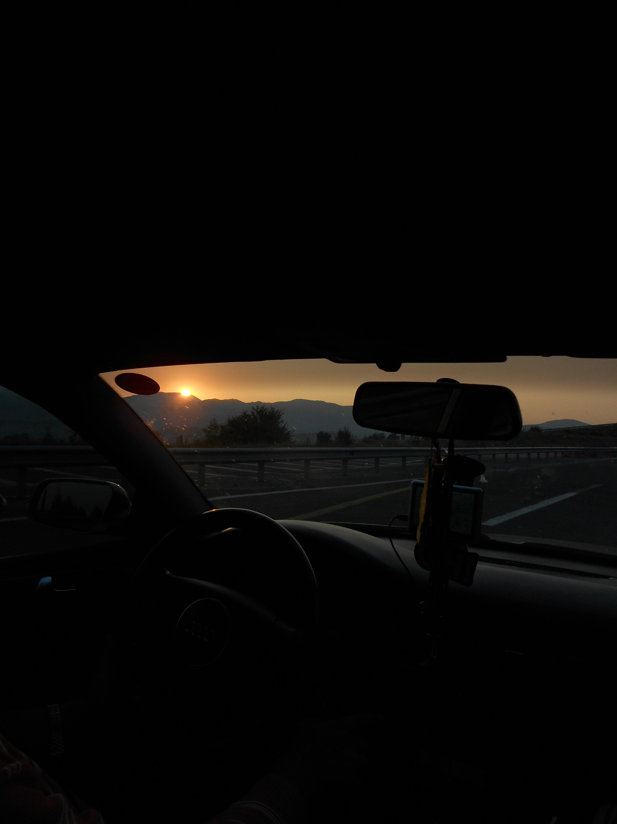 Nikon COOLPIX S2600 sample photo. Sunrise on the road photography