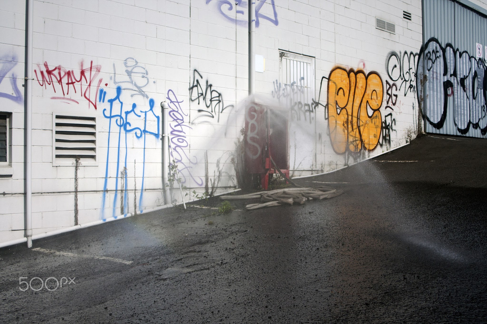 Canon EF 28-80mm f/3.5-5.6 USM sample photo. Abandoned car yard photography