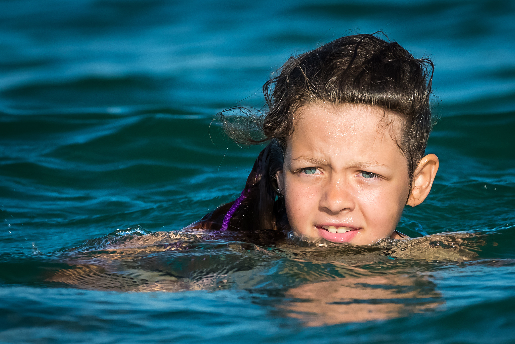Canon EF 200-400mm F4L IS USM Extender 1.4x sample photo. Swim! photography