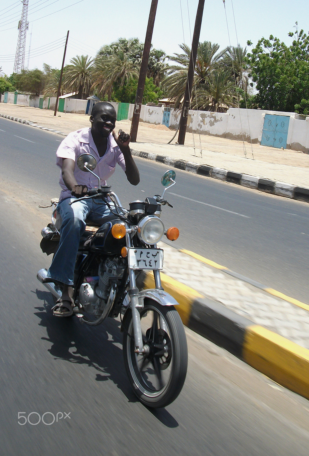 Fujifilm FinePix AV130 sample photo. Biker photography