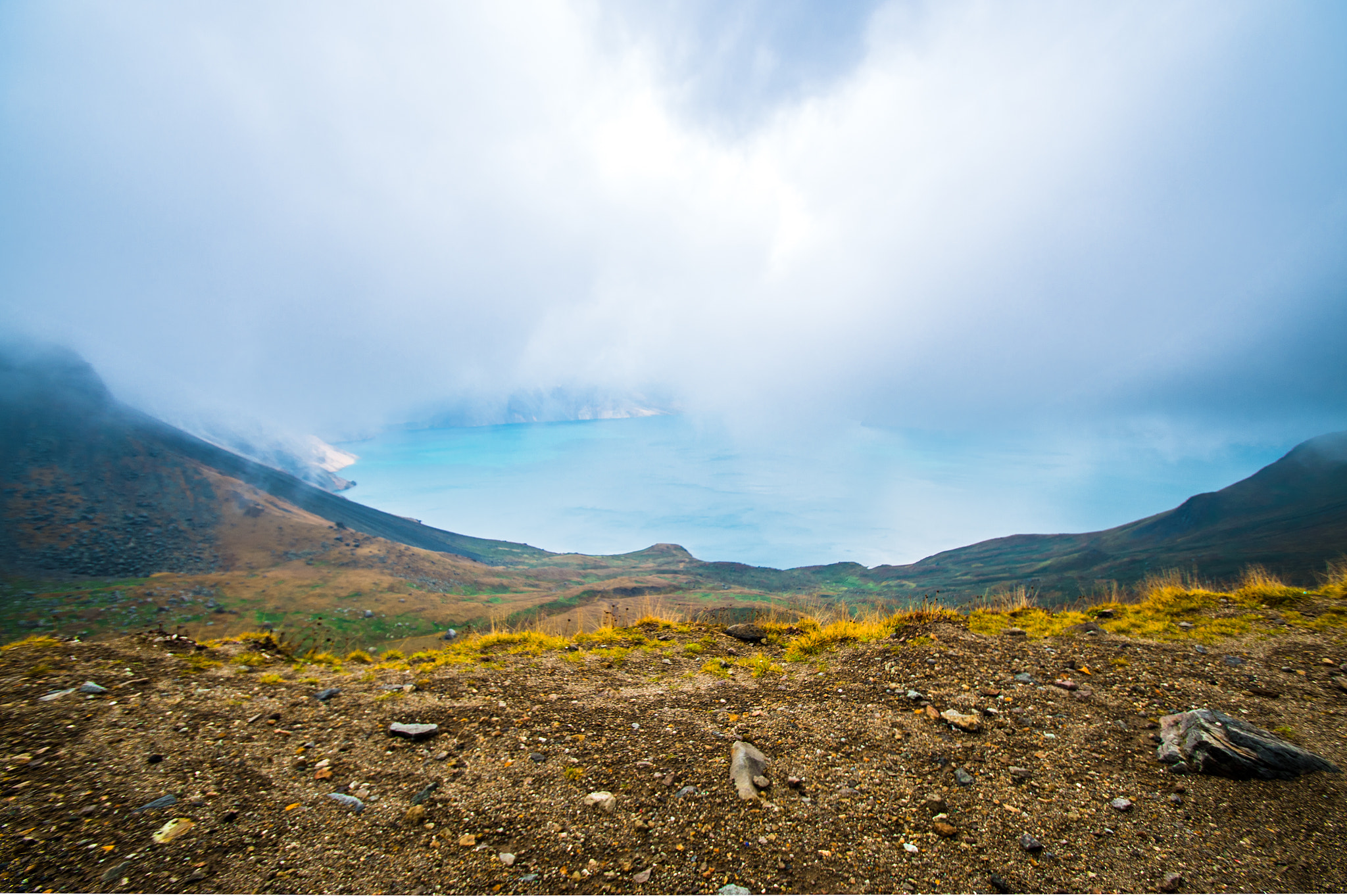 Pentax K-50 sample photo. Heaven lake photography