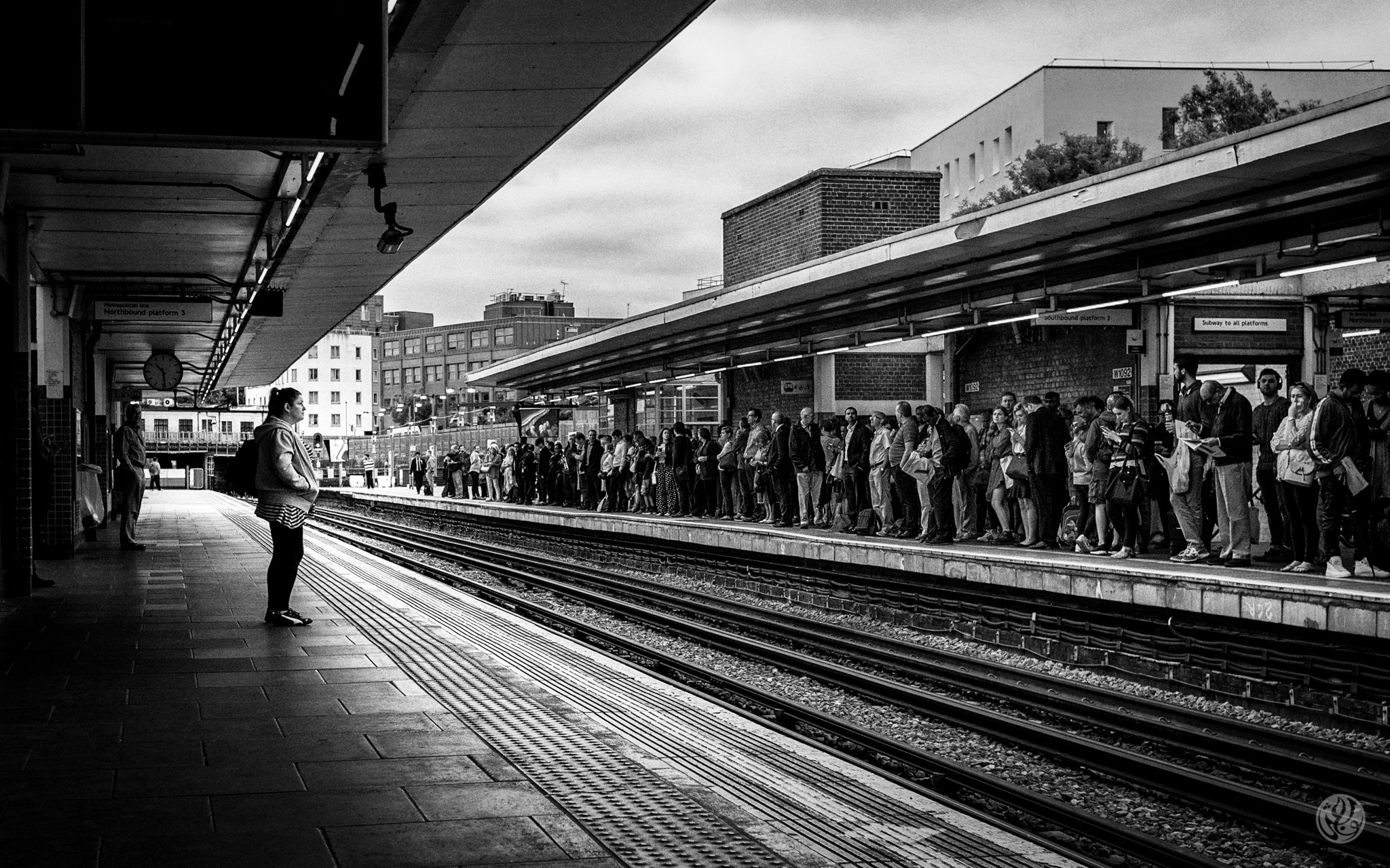 Panasonic Lumix DMC-GM1 + LUMIX G 20/F1.7 II sample photo. When the train line got suspended photography