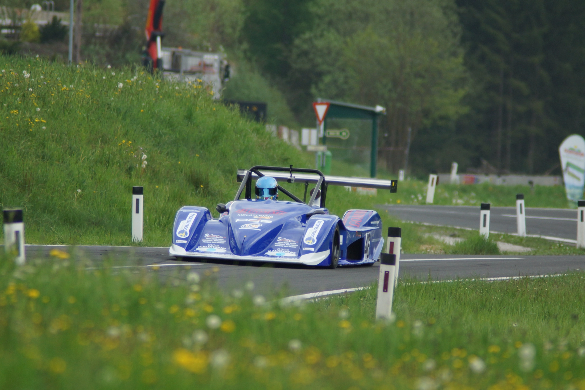 Sony SLT-A65 (SLT-A65V) sample photo. European hill race photography