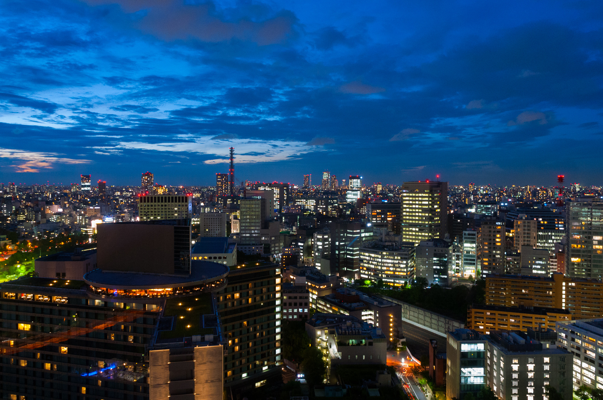 Nikon D5000 sample photo. Tokyo night photography