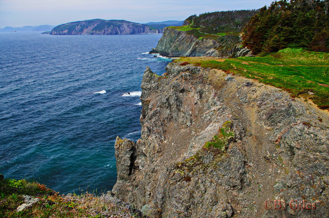Pentax smc DA 18-55mm F3.5-5.6 AL WR sample photo. North atlantic vista photography