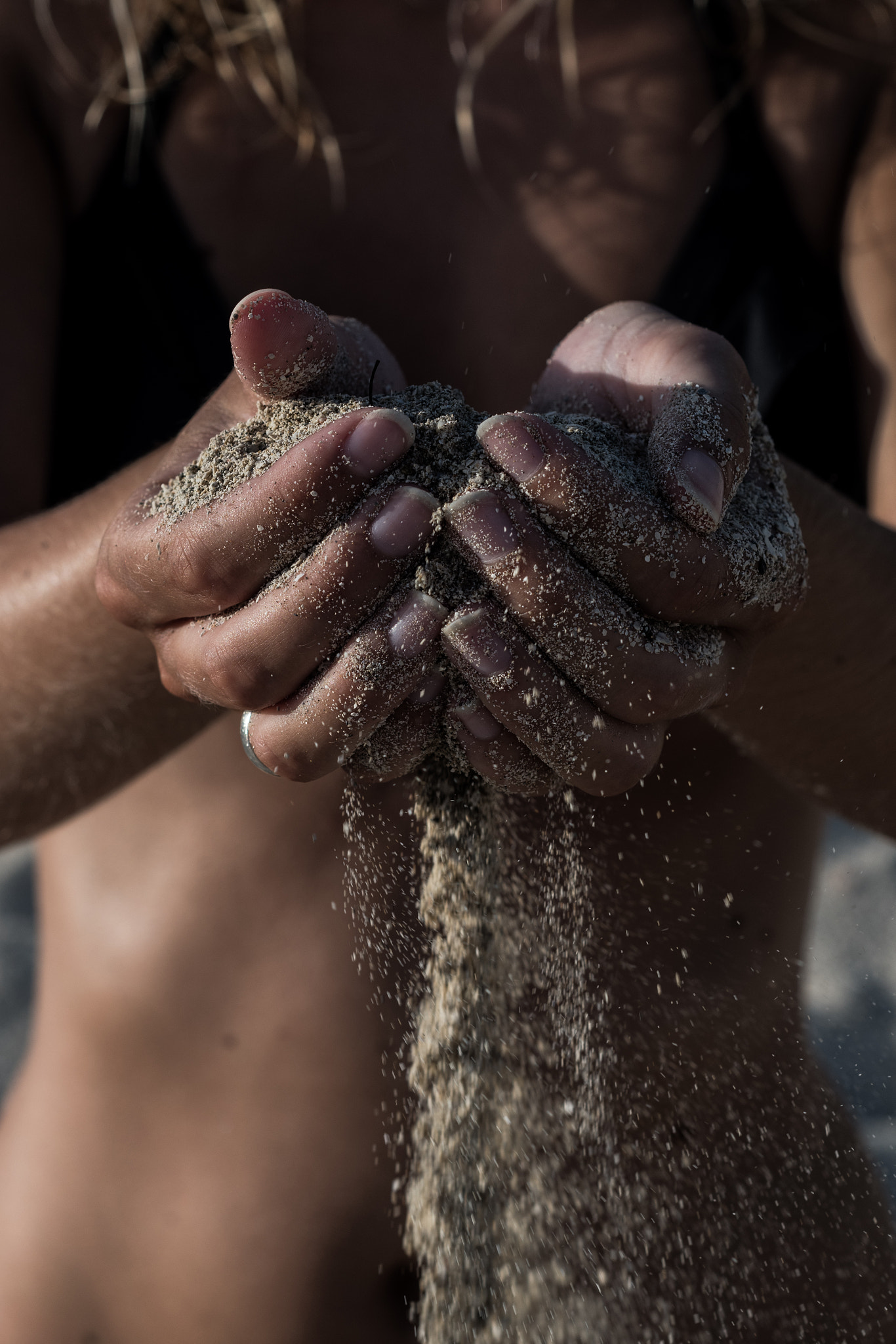 Nikon D500 + Nikon AF Nikkor 50mm F1.8D sample photo. Sand photography