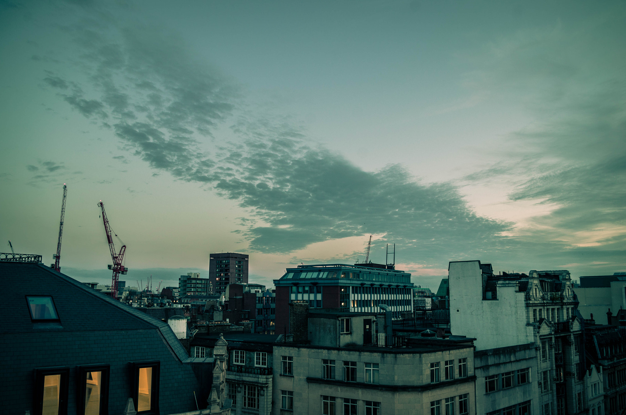 Pentax K-30 sample photo. City top photography