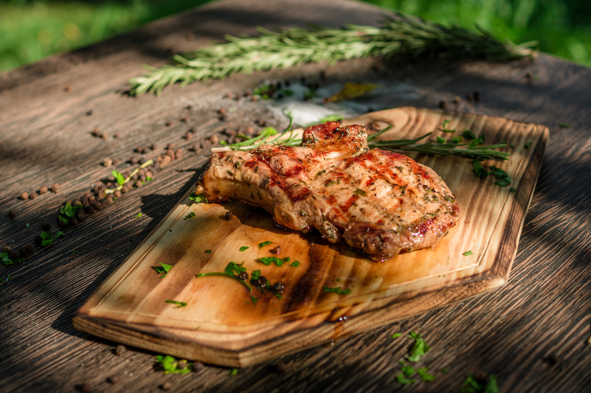 Sony SLT-A57 + Sony DT 35mm F1.8 SAM sample photo. Steak photography