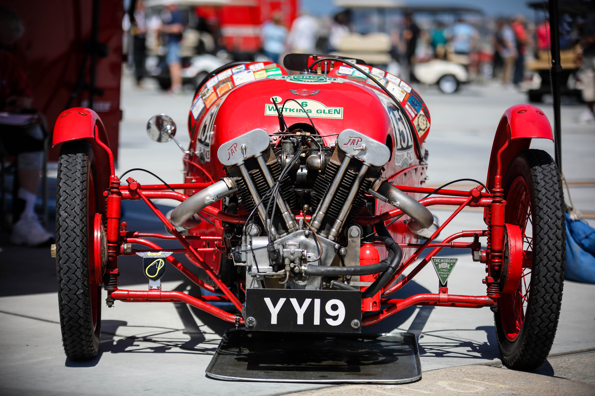 Sigma 70-200mm F2.8 EX DG OS HSM sample photo. 1930 morgan super aero photography