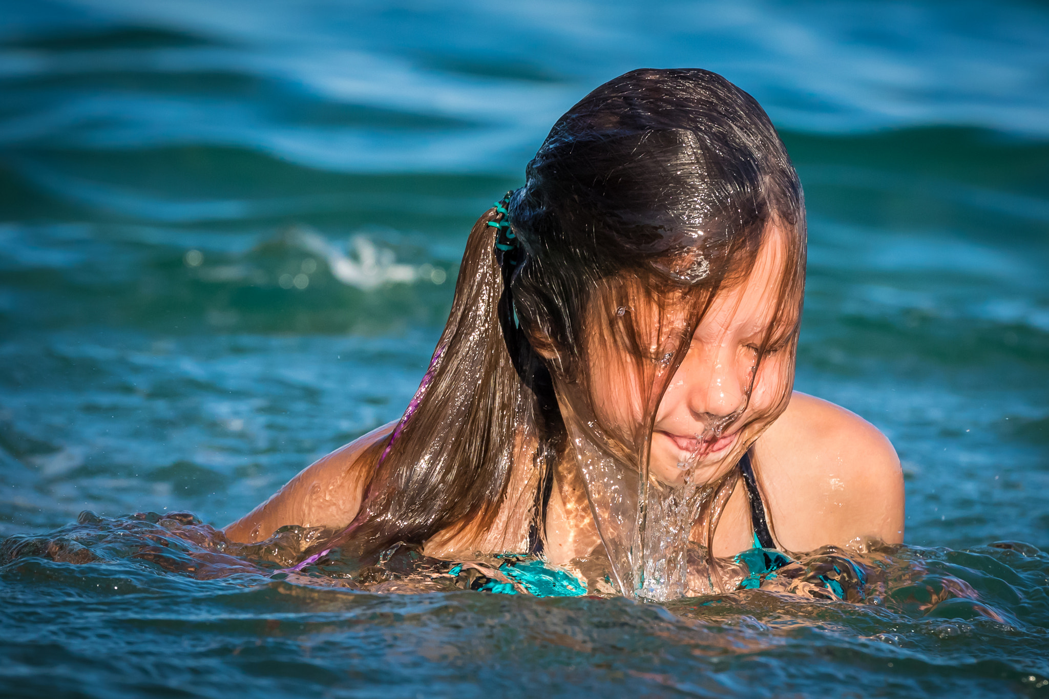 Canon EF 200-400mm F4L IS USM Extender 1.4x sample photo. Swim! (2) photography