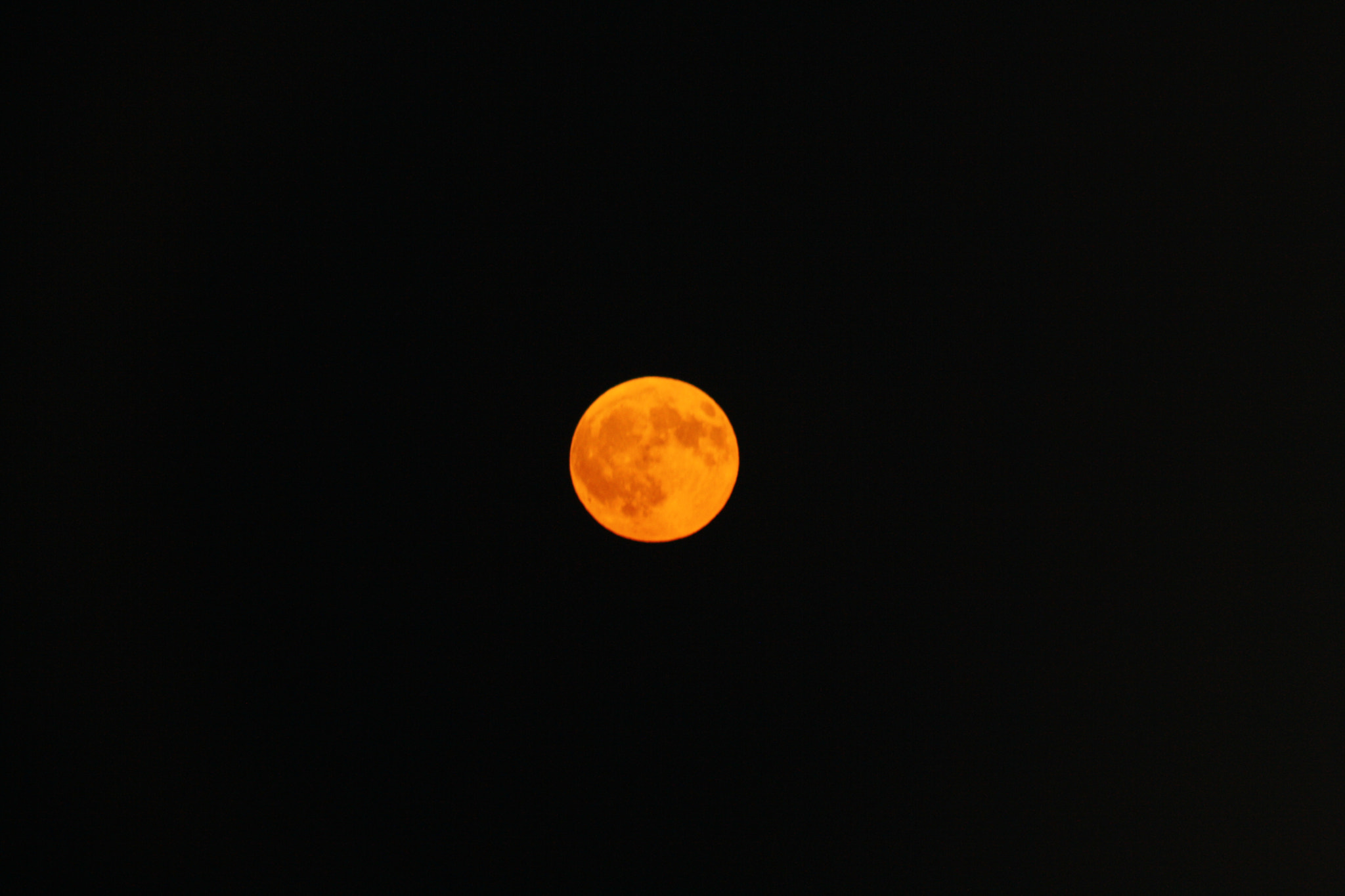 Canon EOS 1000D (EOS Digital Rebel XS / EOS Kiss F) sample photo. The red moon photography