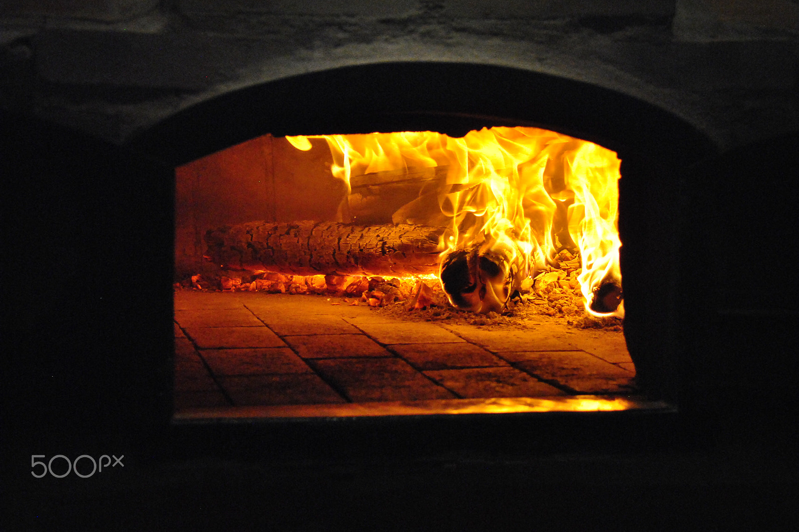 Nikon D3000 sample photo. Fire photography