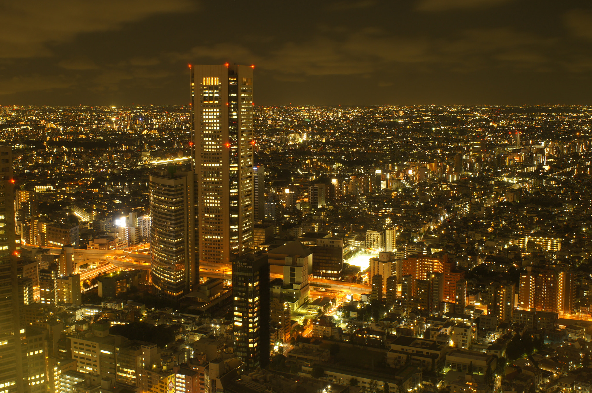 Sony Alpha NEX-C3 sample photo. Nightscape of tokyo photography