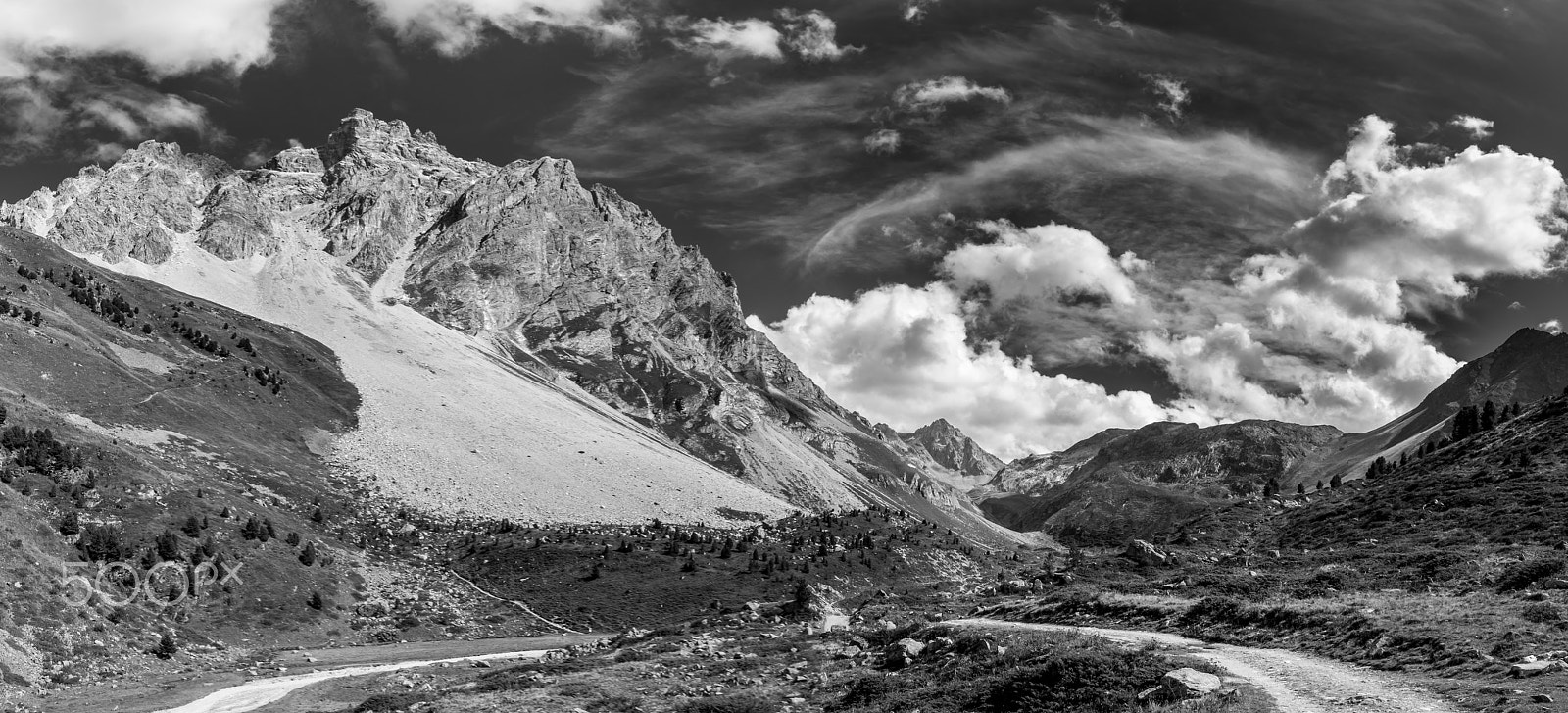 Pentax K-3 II sample photo. Vanoise experiences bw photography