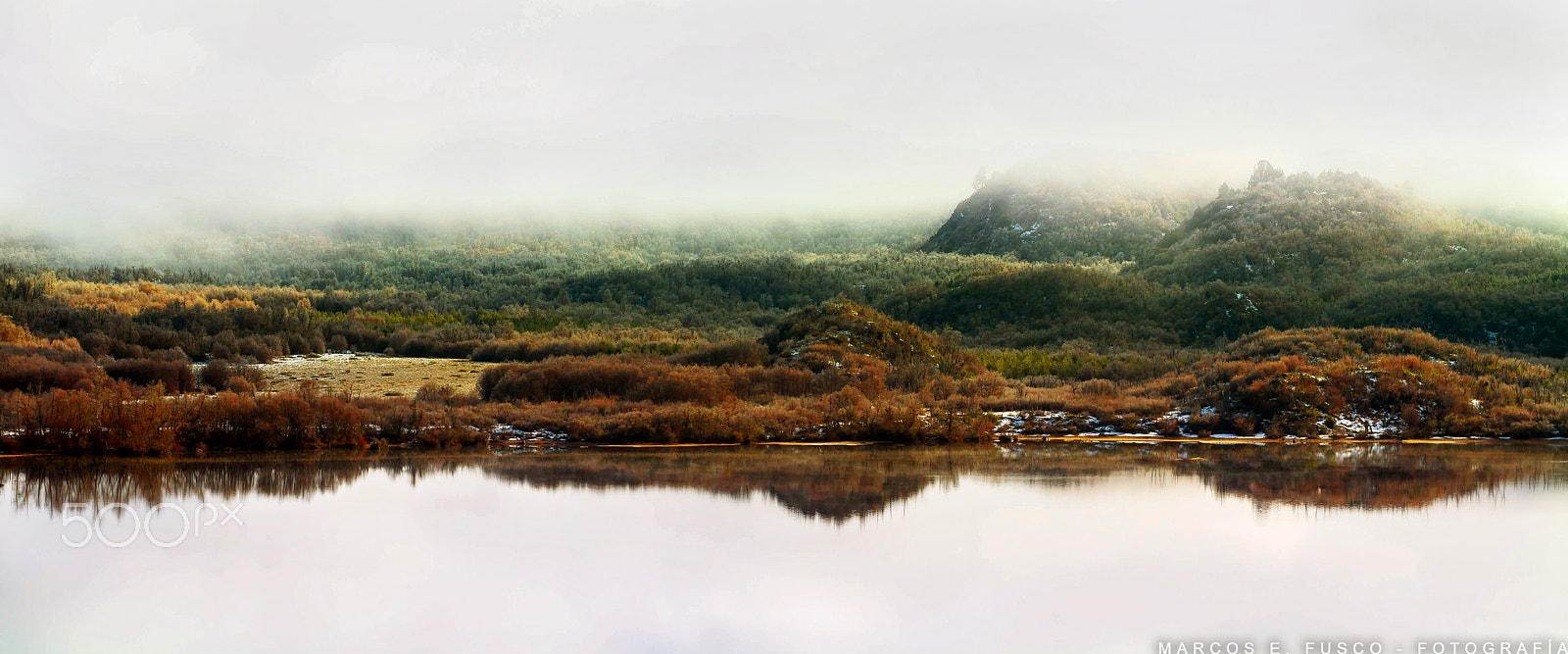 Nikon D7100 + AF Zoom-Nikkor 35-70mm f/2.8D sample photo. Lago espejado photography