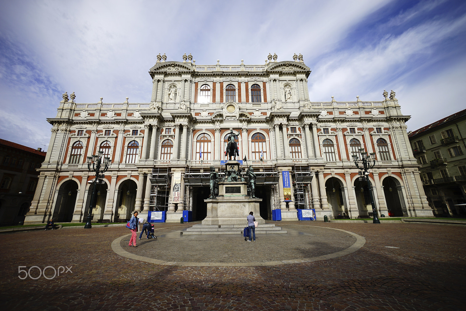 Sony a7 II + Sony E 10-18mm F4 OSS sample photo. Palazzo carignano torino italy photography