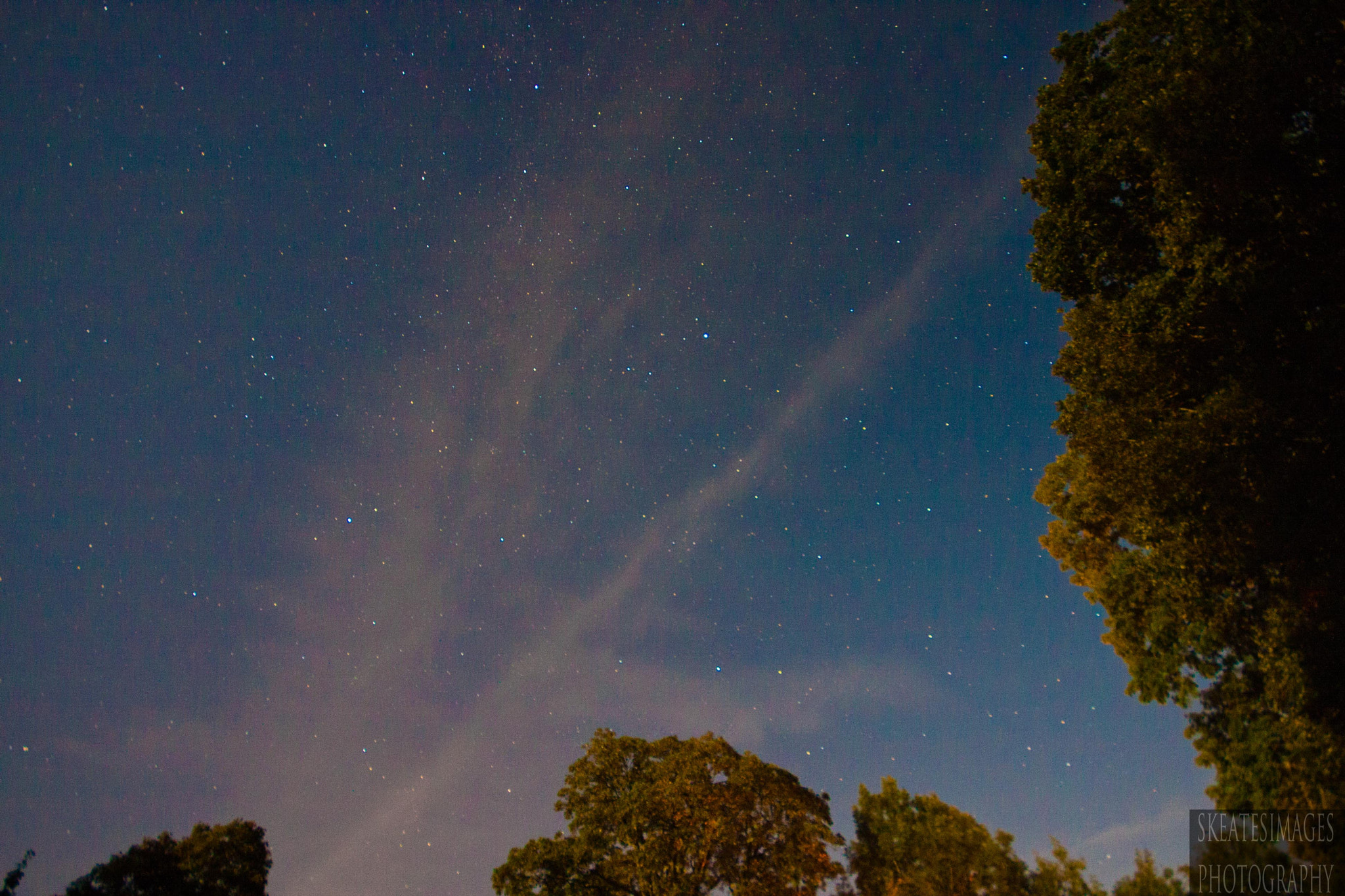Canon EOS 40D sample photo. Night sky photography