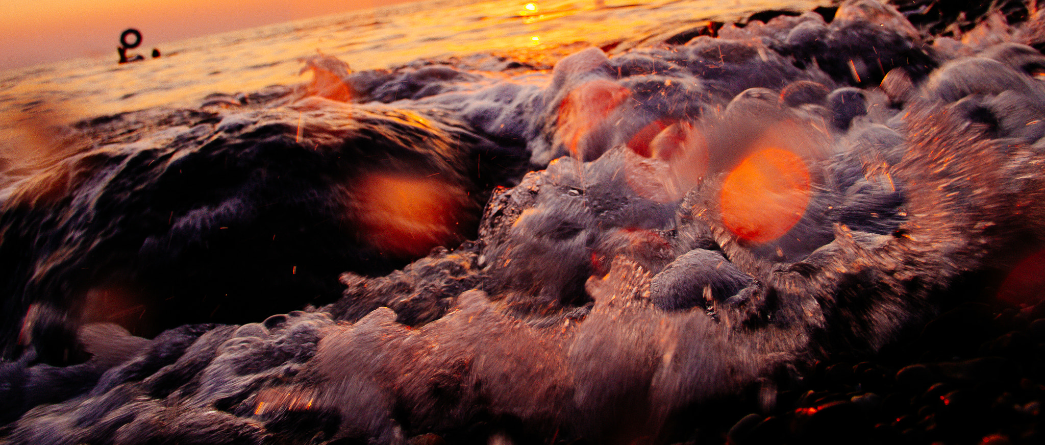 Canon EOS 650D (EOS Rebel T4i / EOS Kiss X6i) sample photo. Sea in the fire photography