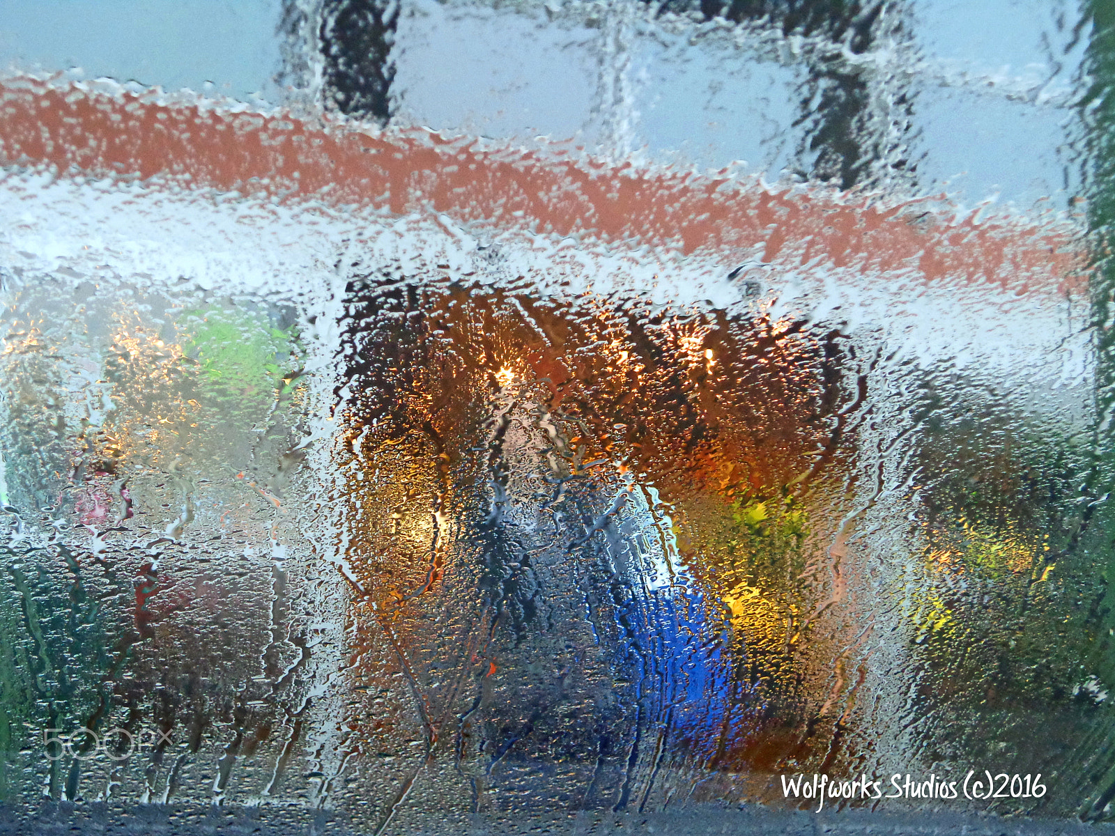 Sony DSC-W650 sample photo. Rain against the pane photography