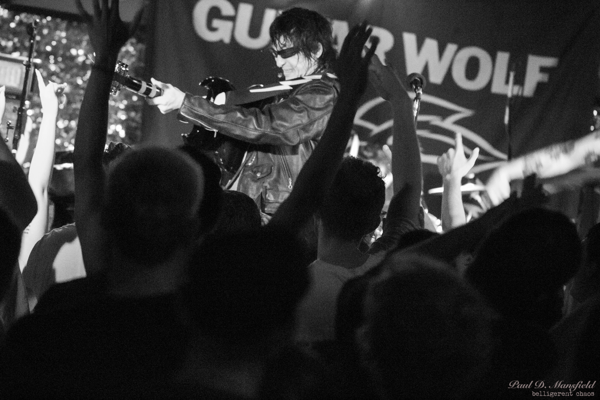 Canon EF 100mm F2.8L Macro IS USM sample photo. Guitar wolf at the horsehoe photography