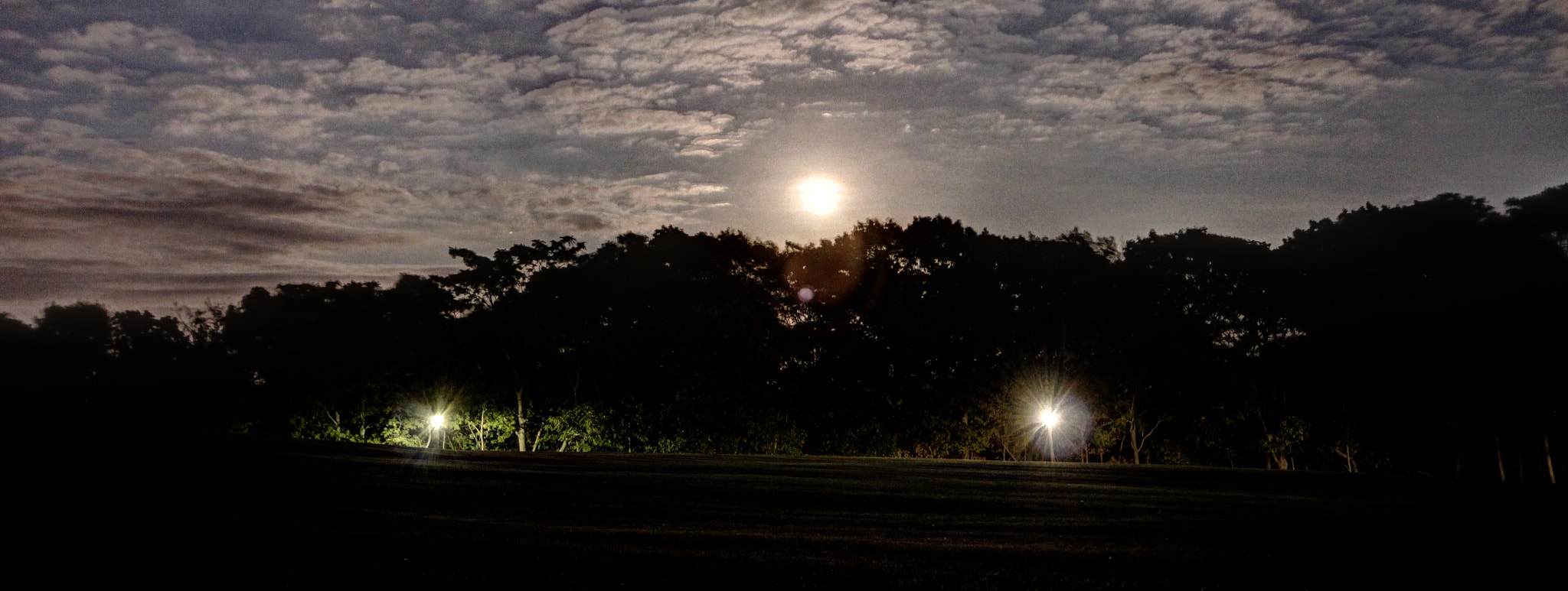 Sigma 10-20mm F4-5.6 EX DC HSM sample photo. The moon at night is big and bright photography