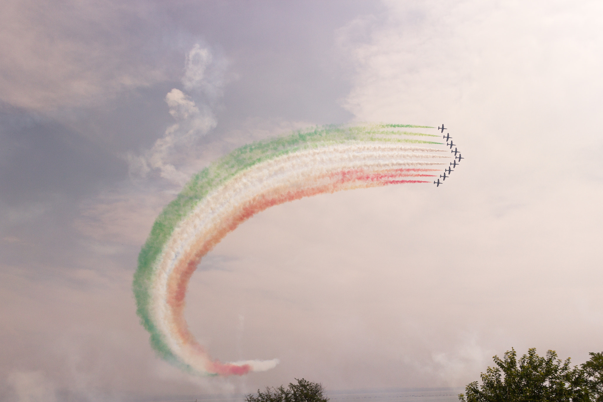 Sigma 18-250mm F3.5-6.3 DC OS HSM sample photo. Frecce tricolori 1 photography