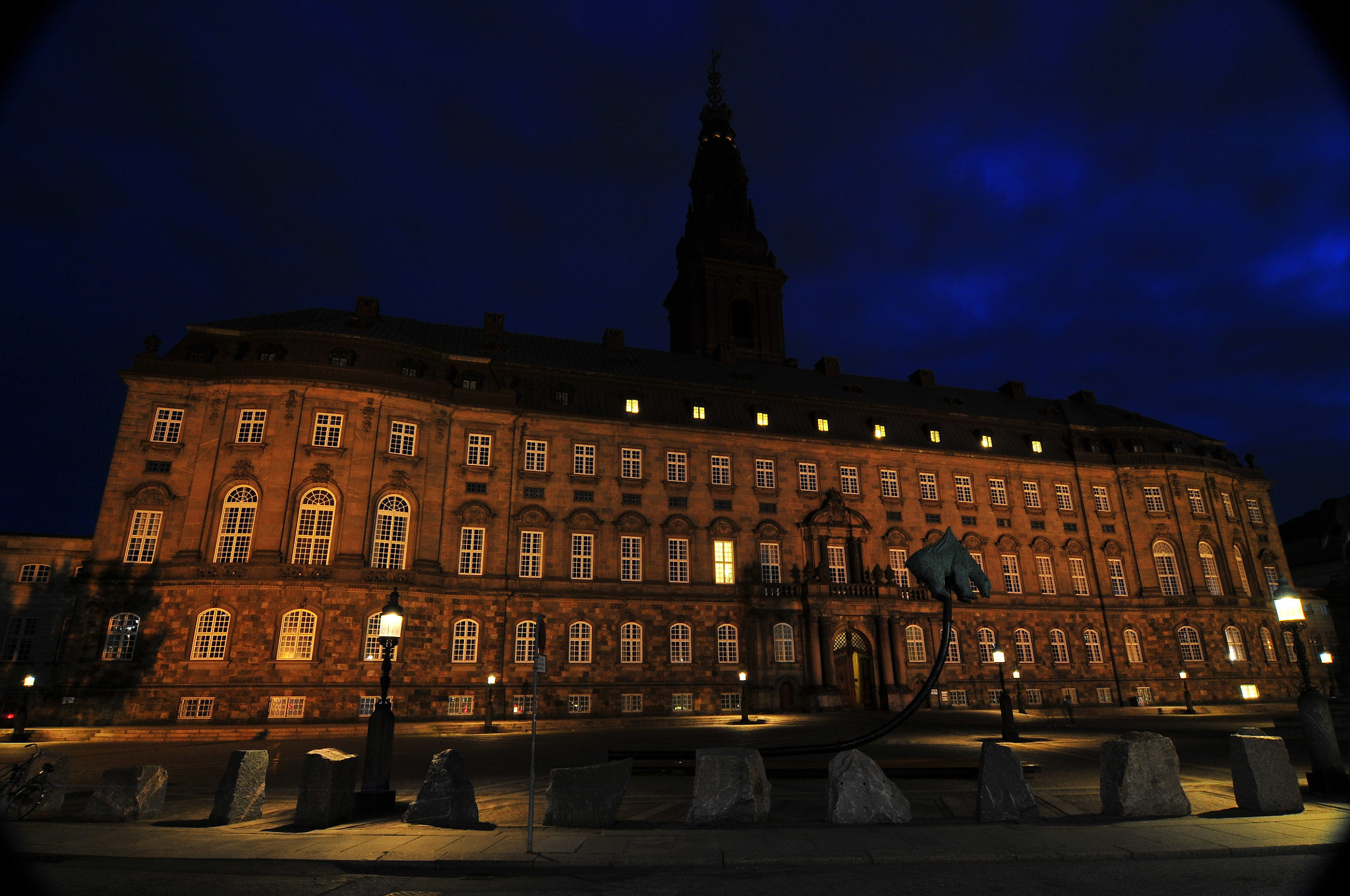 Nikon D300 sample photo. The danish parliament photography