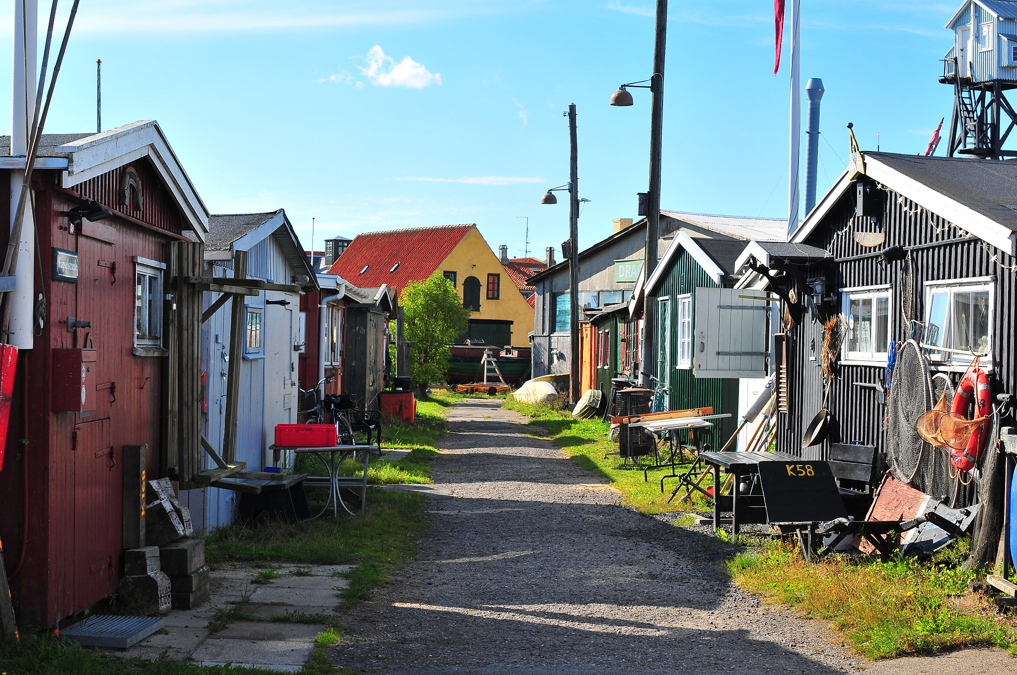 Nikon D300 sample photo. Fishing village photography