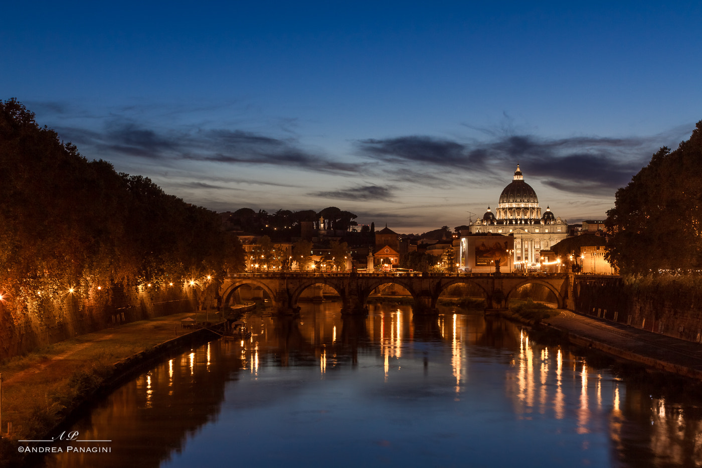 Canon EF-S 18-55mm F3.5-5.6 III sample photo. Tramonto sul tevere photography