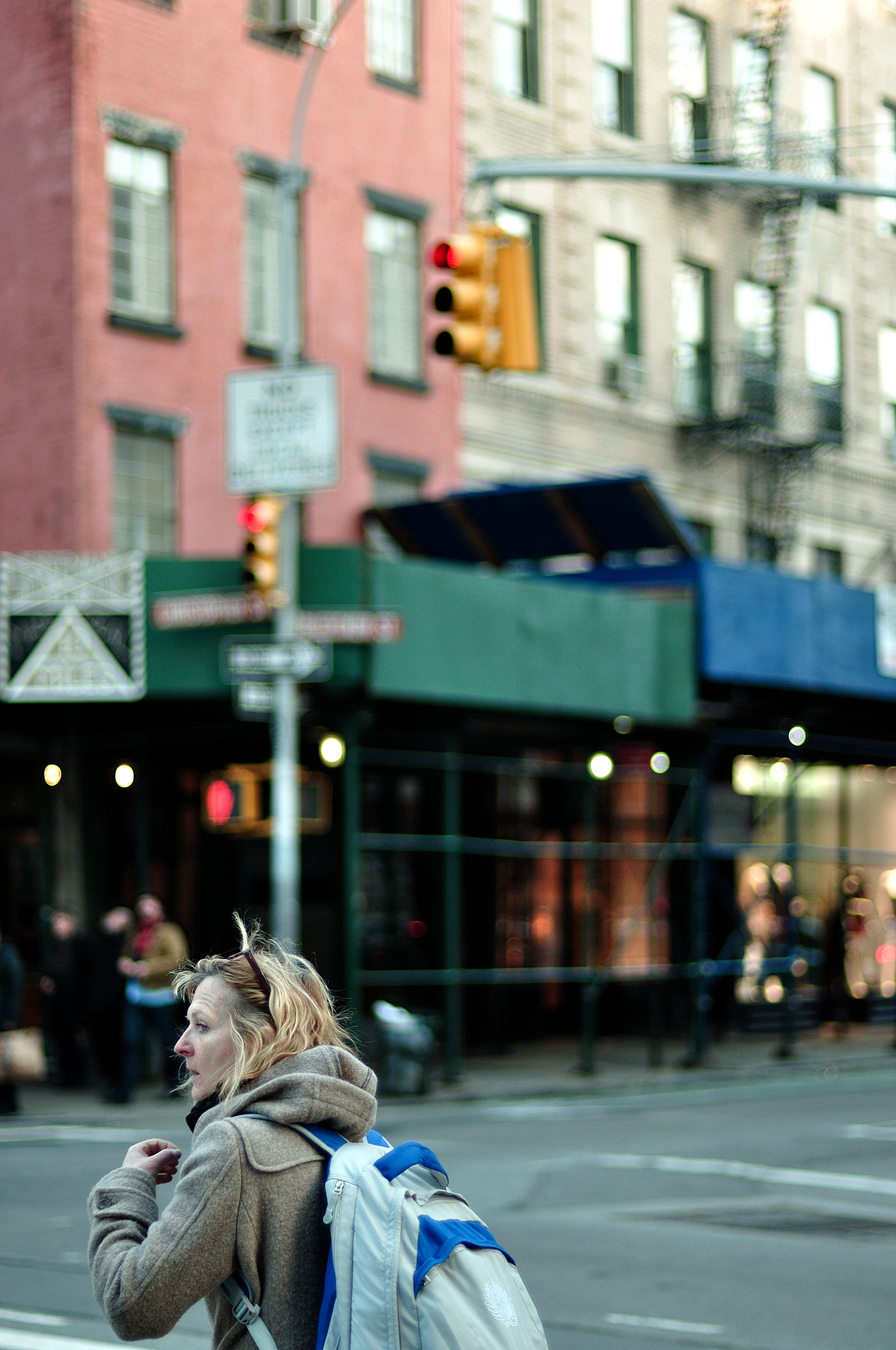Voigtlander Nokton 58mm F1.4 SLII sample photo. Bleecker street photography