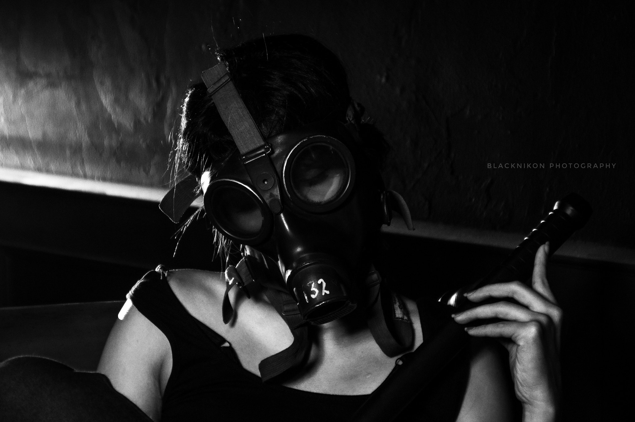 Nikon D90 sample photo. The mask photography